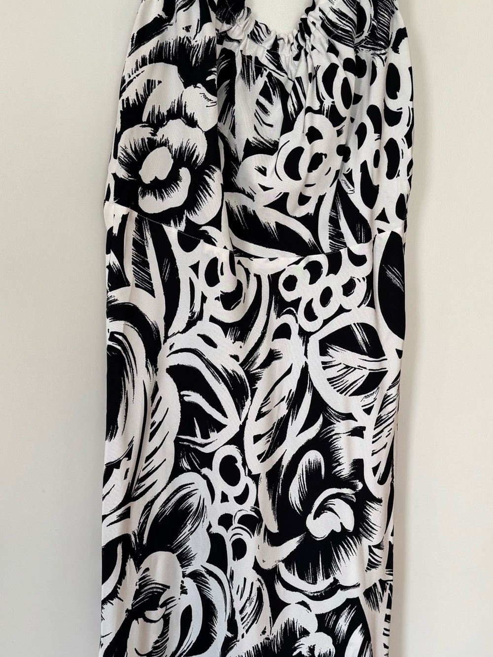 Gucci Black & White Floral Sleeveless Midi Dress size IT 46 US 10 - Picture 3 of 8